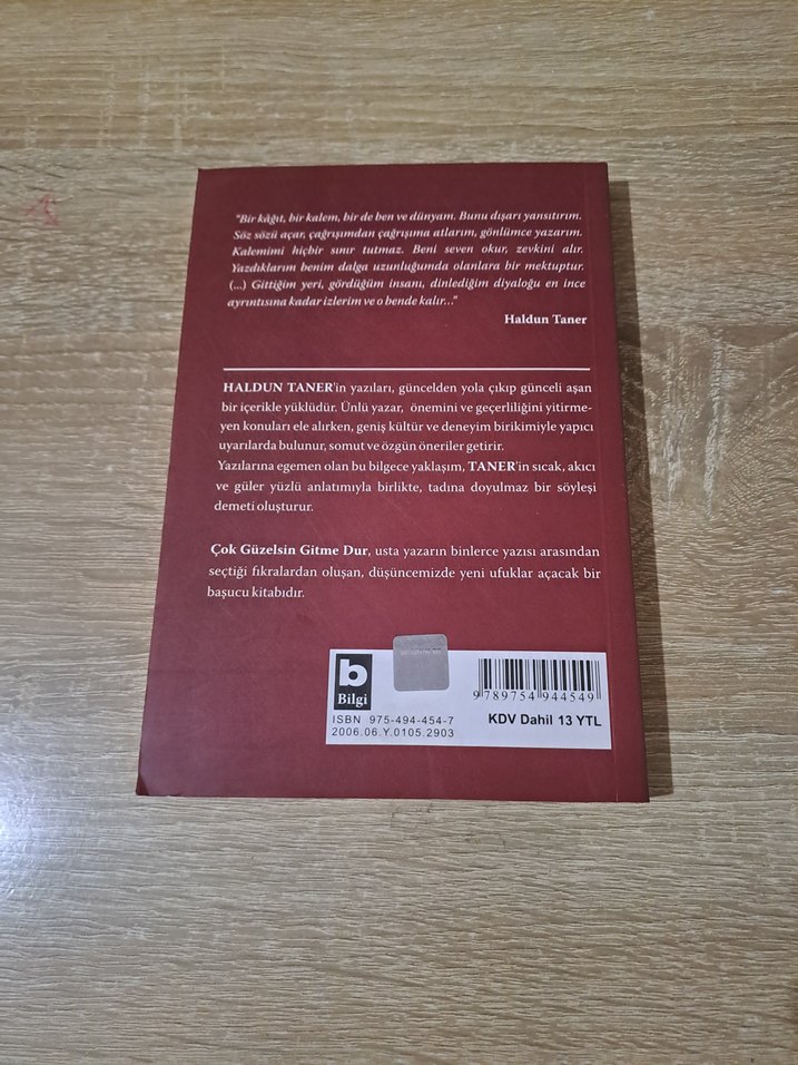 Haldun Taner - Çok Güzelsin Gitme Dur - Görsel 2