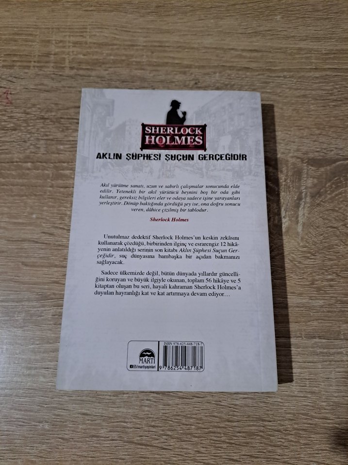 Sherlock Holmes - Aklın Şüphesi Suçun Gerçeğidir - Görsel 2