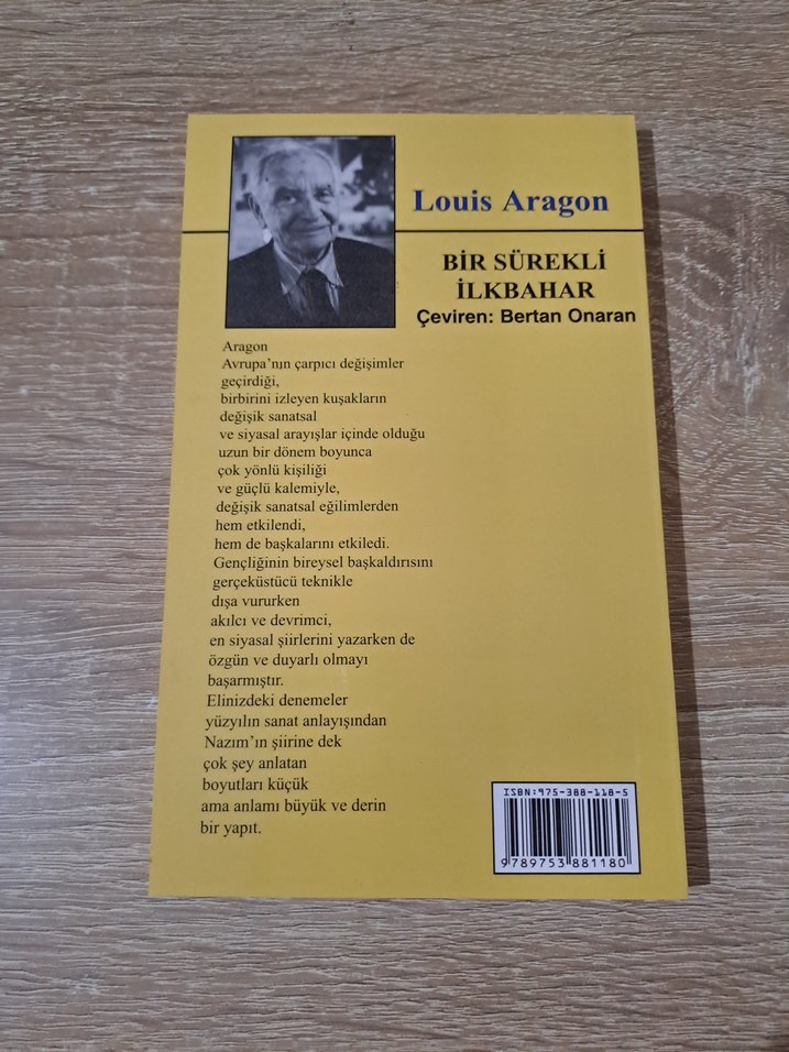 Bir Sürekli İlkbahar - Louis Aragon - Görsel 2