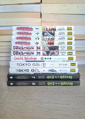 MANGA Naruto One Piece Tokyo Gul Seraph of the End Gençlik Yolcu