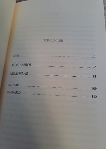 Mimoslar - Herodas, Latince Türkçe Şiirler - Görsel 5