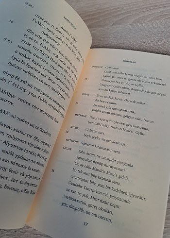 Mimoslar - Herodas, Latince Türkçe Şiirler - Görsel 6