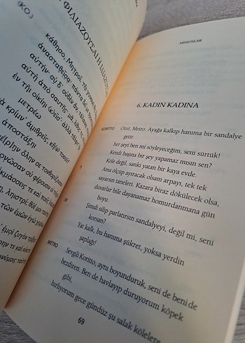 Mimoslar - Herodas, Latince Türkçe Şiirler - Görsel 7