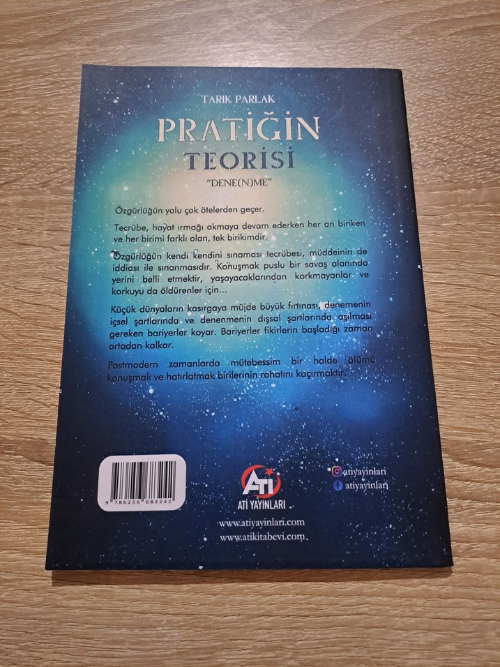 Tarık Parlak - Pratiğin Teorisi Kitabı - Görsel 2