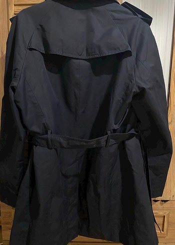 Lacivert Midi Erkek Altınyıldız Trençkot - Görsel 2