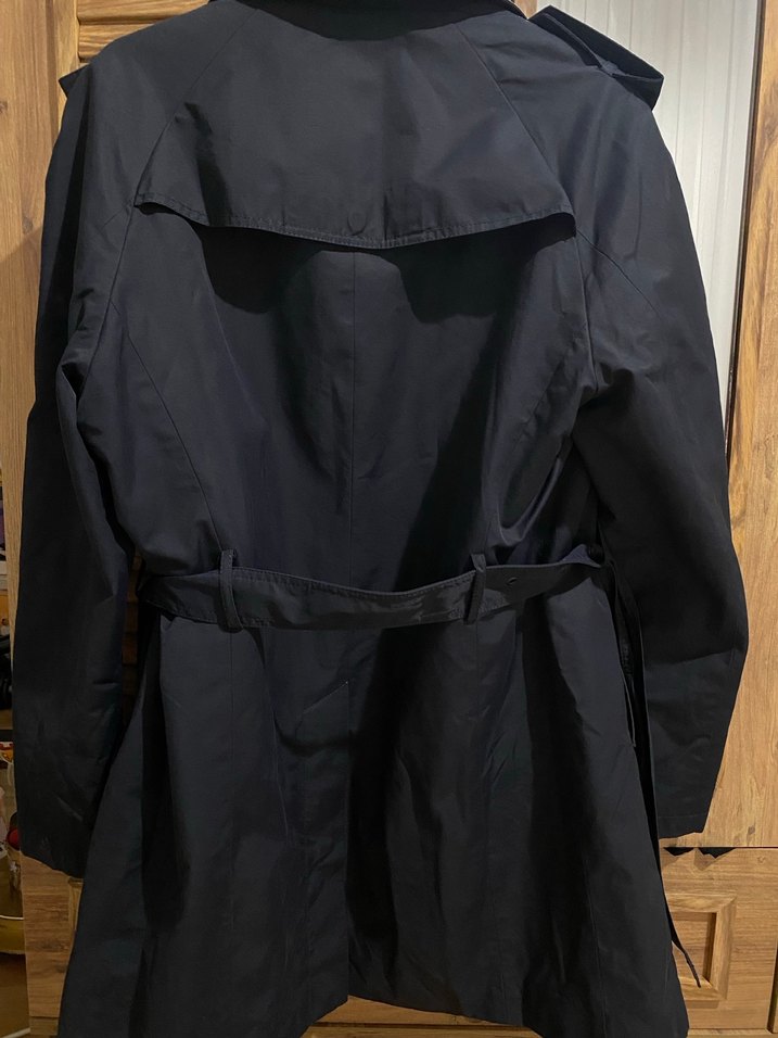 Lacivert Midi Erkek Altınyıldız Trençkot - Görsel 2