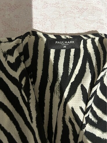 l Beden Paul mark zebra elbise
