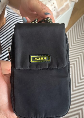 Pull and Bear Pull Bear Siyah Mini Capraz Canta