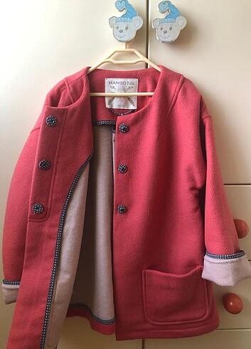 Mango Kids 10-12 yaş kız çocuk palto