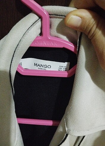 Mango Süet biker ceket