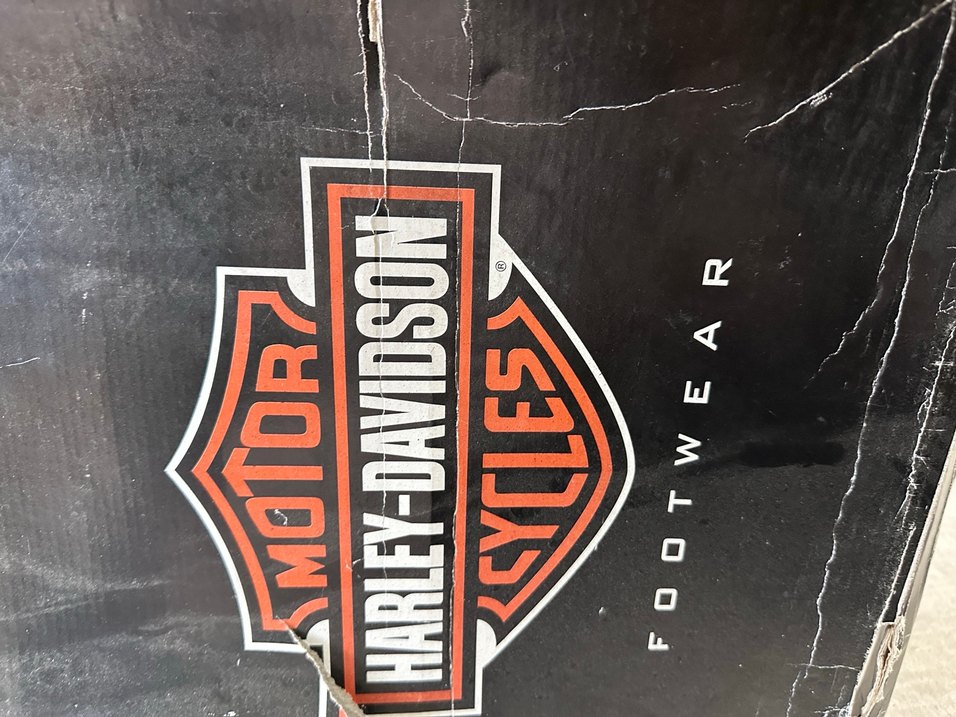 Siyah Harley-Davidson bot/çizme 41 numara - Görsel 4