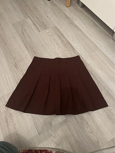 Koton kahve / bordo etek