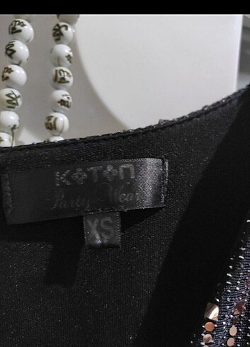 Koton payetli tulum