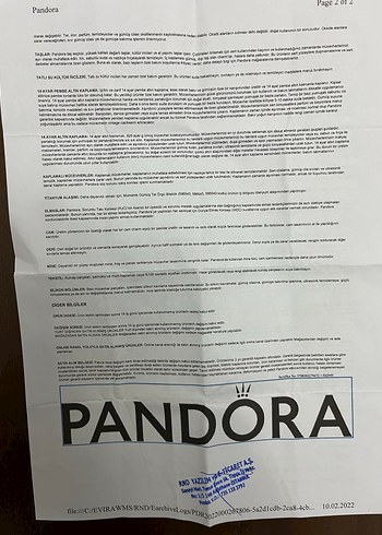 Orjinal pandora charm - Görsel 8