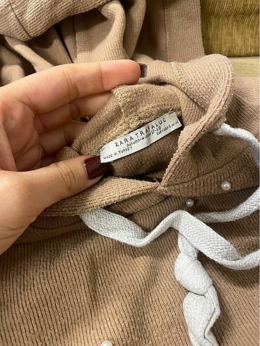 Zara Zara Kapüşonlu Sweat