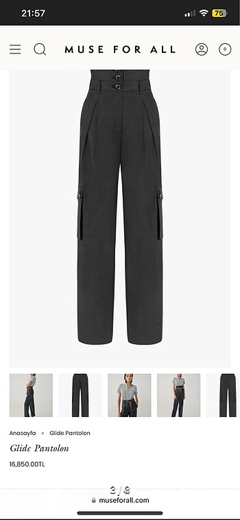 Diğer MUSE FOR ALL GİLDE PANTS XS