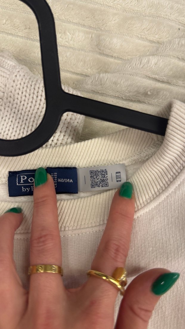 Beyaz Baskılı Erkek Kiz Sweatshirt - Görsel 2