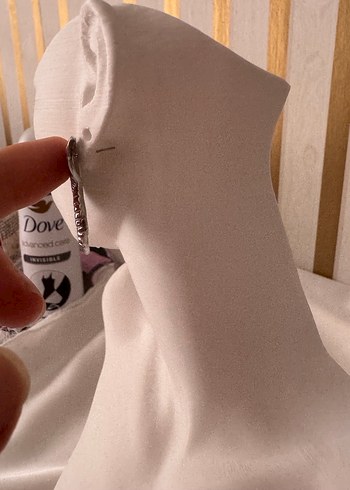 Gri Midi Burgu Formlu Avant-Garde Küpe - Görsel 3