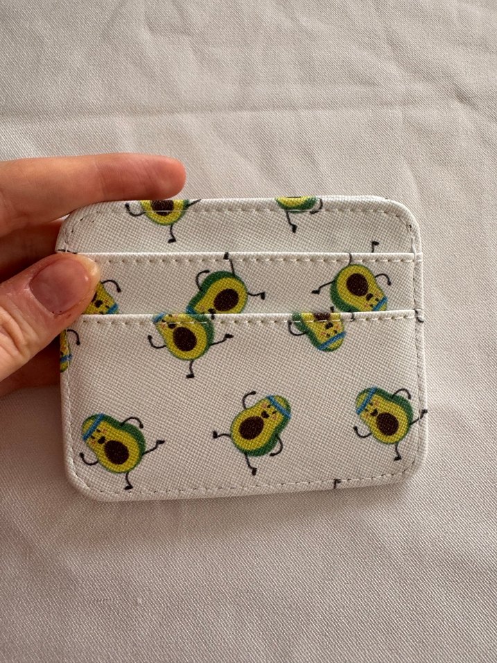 Beyaz Baskılı Kadın Kartlık - Görsel 2