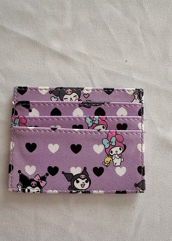 Mor Pop Kültür Desenli Kadın Cüzdanı - Görsel 2