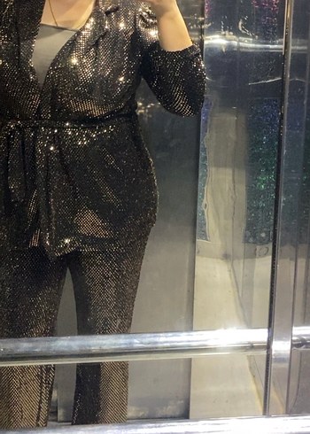 Zara Payetli takım elbise - Görsel 4