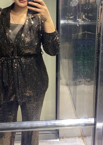 Zara Payetli takım elbise - Görsel 3