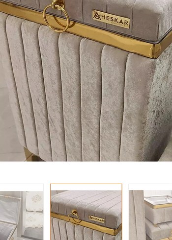 Kadife sandık  seti - Görsel 3