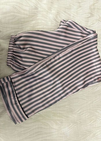 Pembe Gri victoria secret pijama takımı - Görsel 3