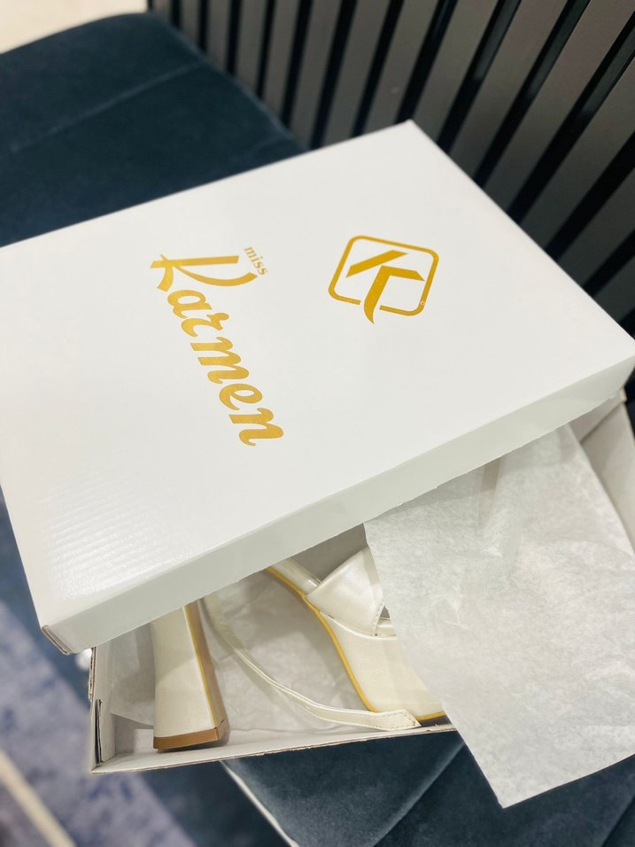 Beyaz Platform Topuklu Kadın gelin  Ayakkabı - Görsel 4