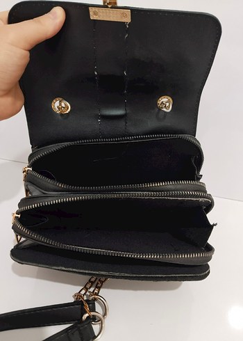 Kahverengi Deri Kadın Çanta - Görsel 3