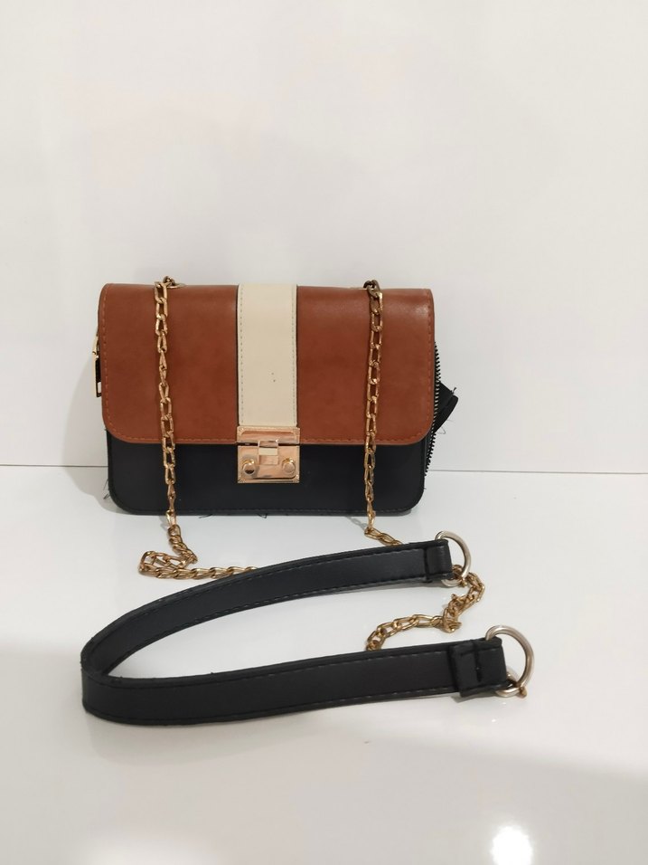 Kahverengi Deri Kadın Çanta - Görsel 2