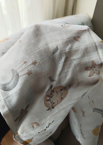 Beyaz Bebek Hastane Kıyafeti Uzun Kollu - Görsel 5