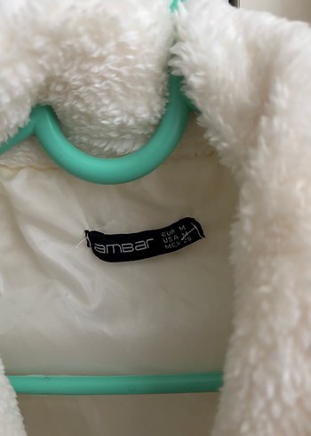 Kadın Beyaz Peluş Ceket - Görsel 2