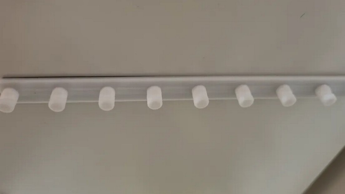 Uzun  Detaylı Beyaz Kadın Kolye askısı - Görsel 2