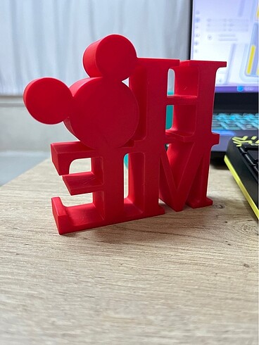  Beden kırmızı Renk Mickey mouse home ev dekoru