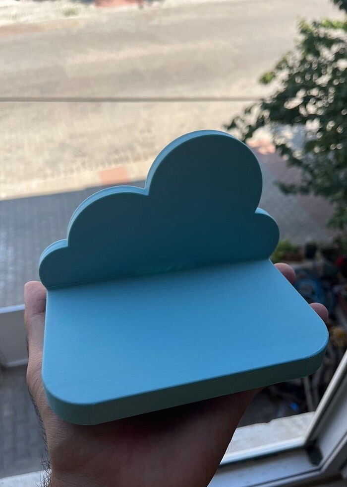 Bulut Asimetrik Raf - Dekoratif Raf - Görsel 2