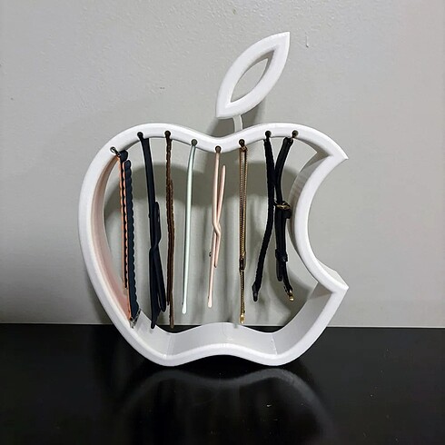 Apple Logosu - Saat Kordon Standı - Askı - Görsel 3