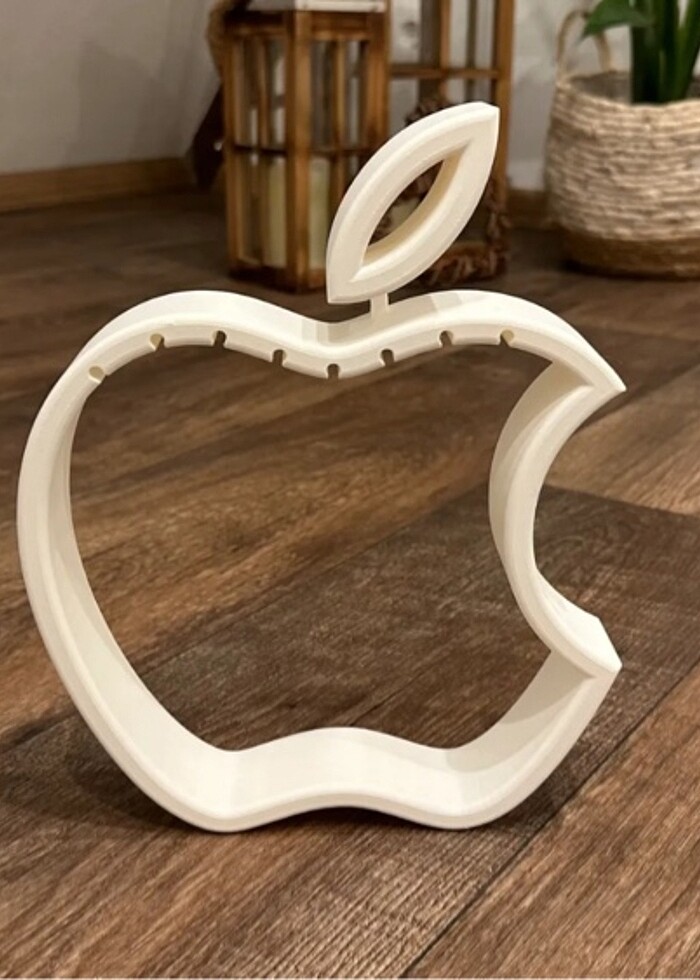 Apple Logosu - Saat Kordon Standı - Askı - Görsel 4