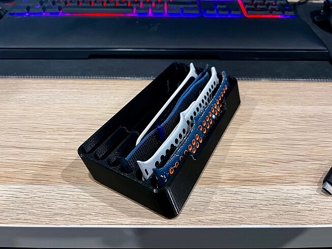 Modern Apple Watch Saat Kordon Standı - Görsel 3