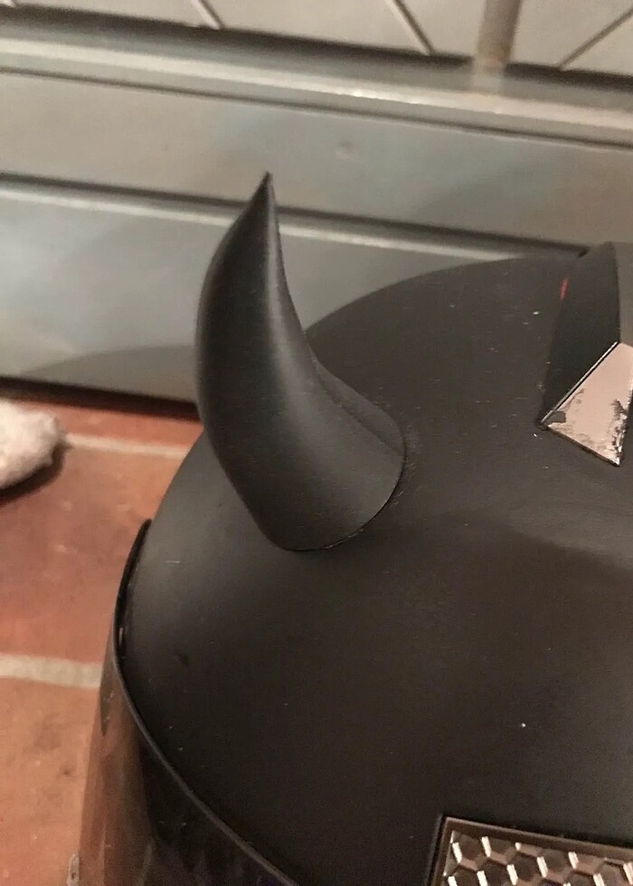 Motosiklet KASK Şeytan Boynuzları Süs V1 - Görsel 3