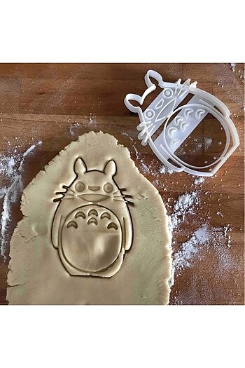 Totoro kurabiye kalıbı 11 cm