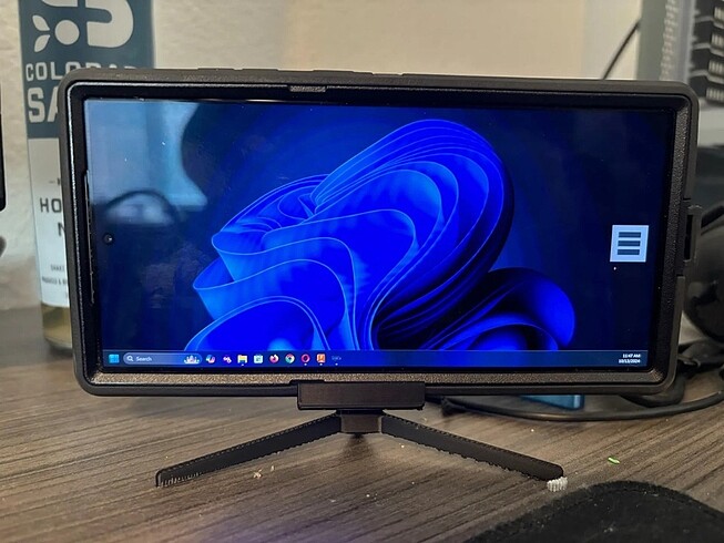Mini Monitör Telefon Standı Tutucu - Görsel 2