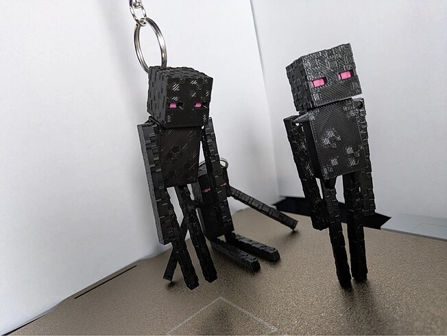  Beden Minecraft Enderman Anahtarlık 10.5 cm 1 adet