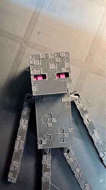  Beden Renk Minecraft Enderman Anahtarlık 10.5 cm 1 adet