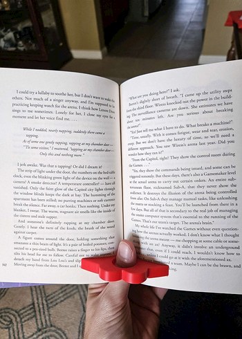 Kalp Kitap Ayracı Klipsi kitap sayfa tutucu - Görsel 3