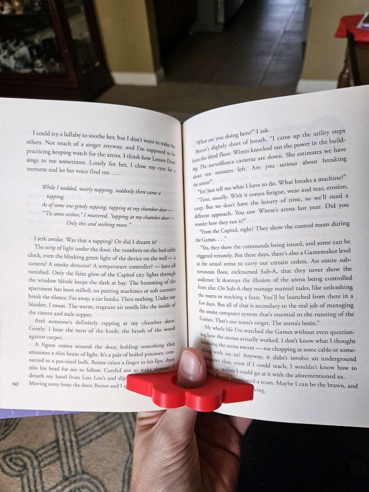 Kalp Kitap Ayracı Klipsi kitap sayfa tutucu - Görsel 3