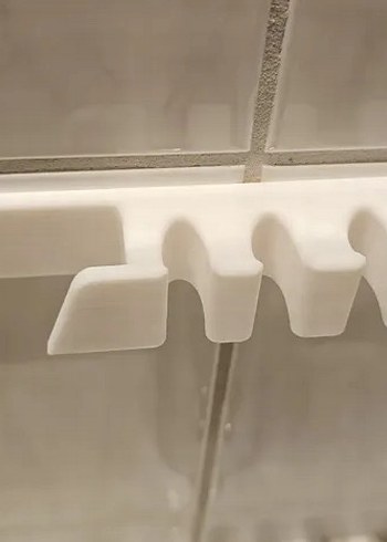 Diş macunu ve fırçası duvar standı - Görsel 2