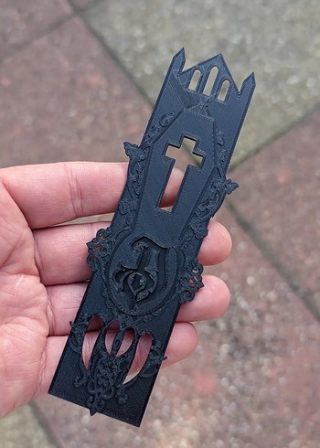 Haçlı Kitap Ayracı GOTİK KİTAP AYRACI - Görsel 2