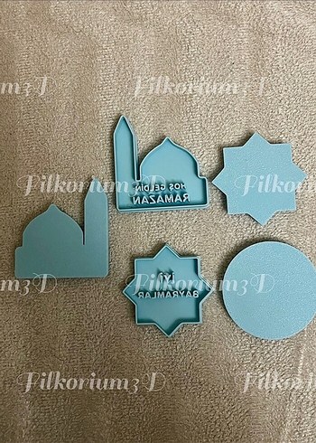 Ramazan Temalı Kek Kalıpları - Görsel 4