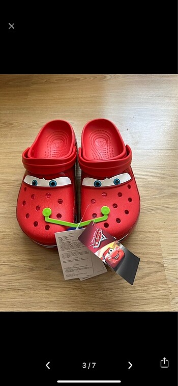 Mcqueen crocs